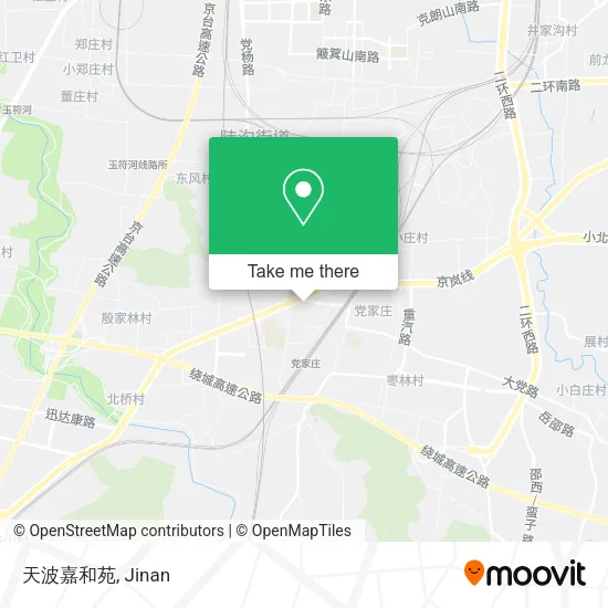 天波嘉和苑 map