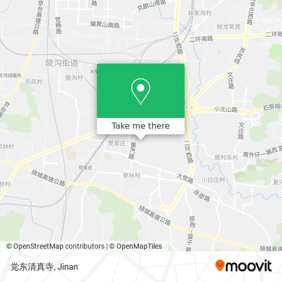 党东清真寺 map