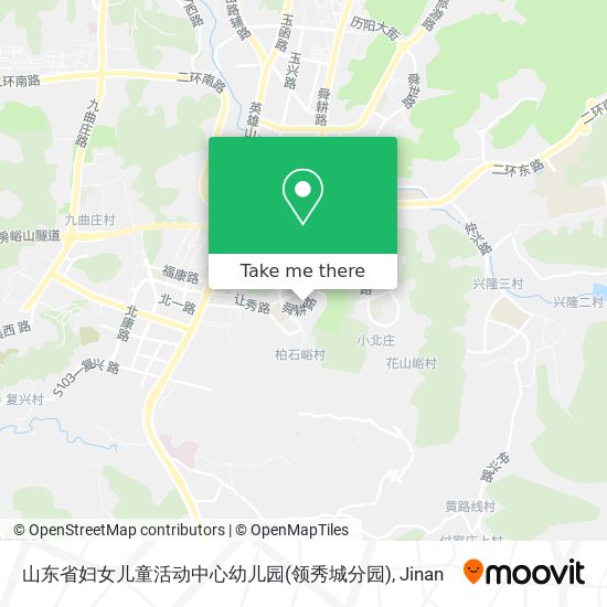 山东省妇女儿童活动中心幼儿园(领秀城分园) map