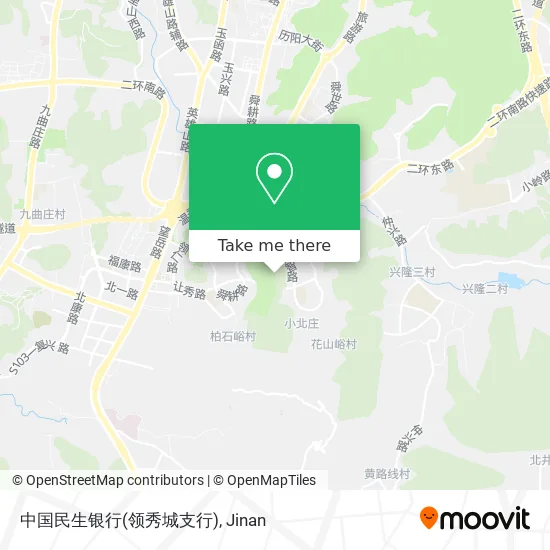 中国民生银行(领秀城支行) map