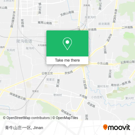 青牛山庄-一区 map