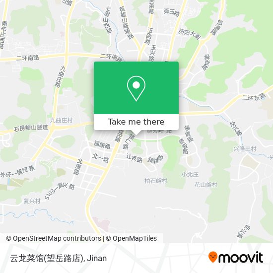 云龙菜馆(望岳路店) map