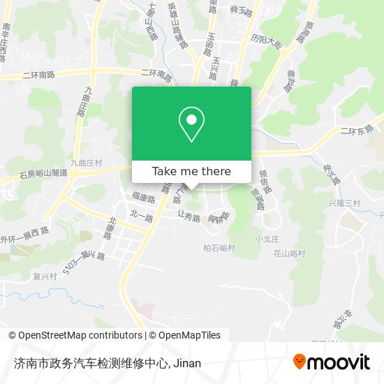 济南市政务汽车检测维修中心 map