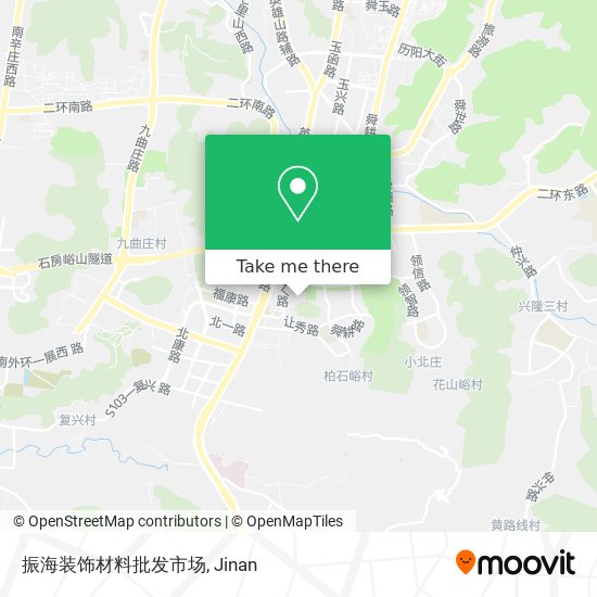 振海装饰材料批发市场 map