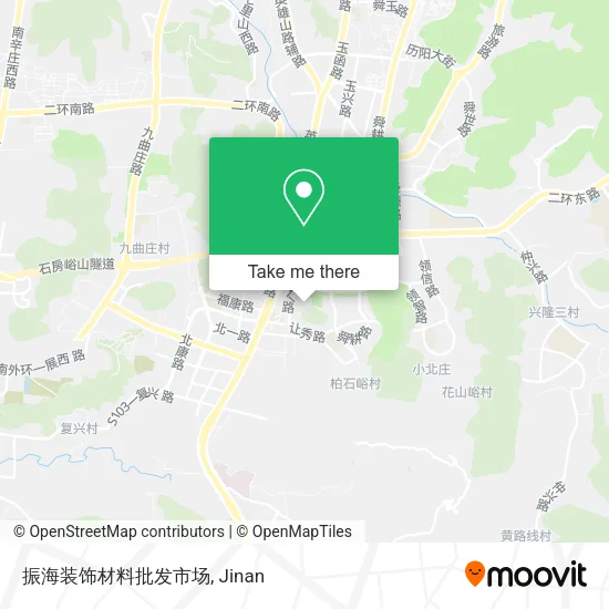 振海装饰材料批发市场 map