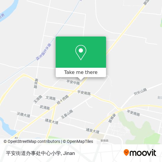 平安街道办事处中心小学 map