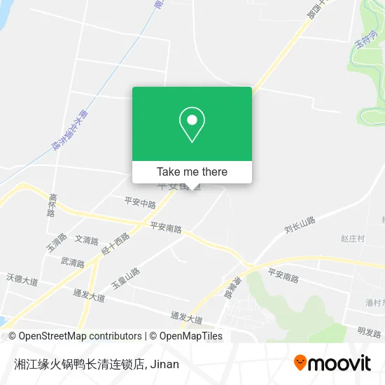 湘江缘火锅鸭长清连锁店 map