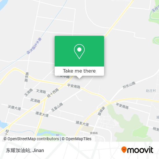 东耀加油站 map