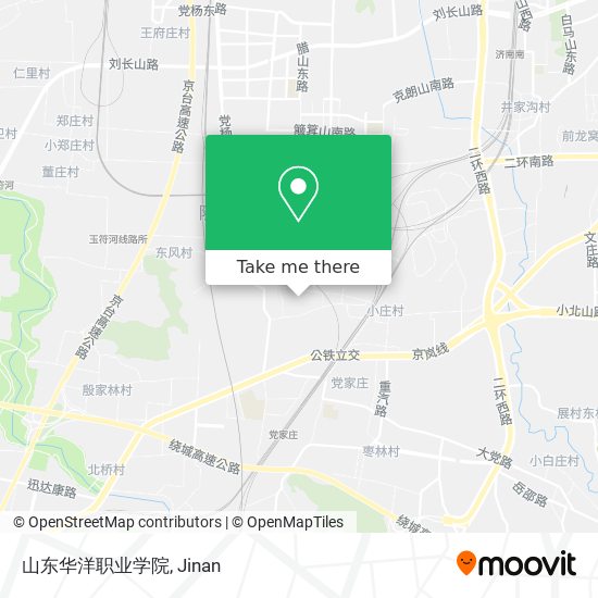 山东华洋职业学院 map