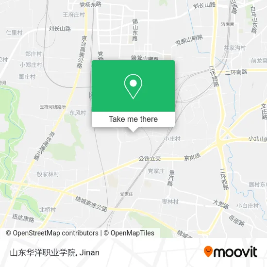 山东华洋职业学院 map