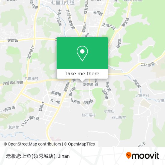 老板恋上鱼(领秀城店) map