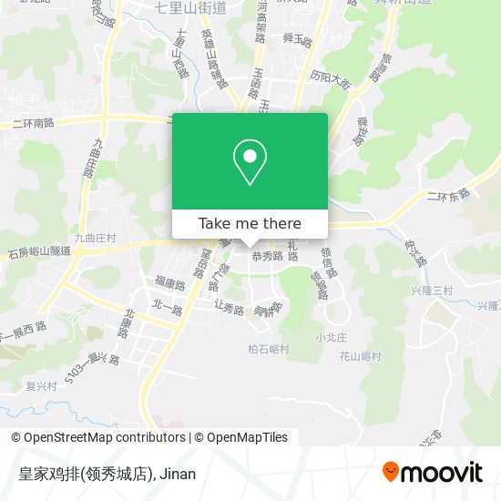 皇家鸡排(领秀城店) map