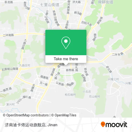 济南迪卡侬运动旗舰店 map