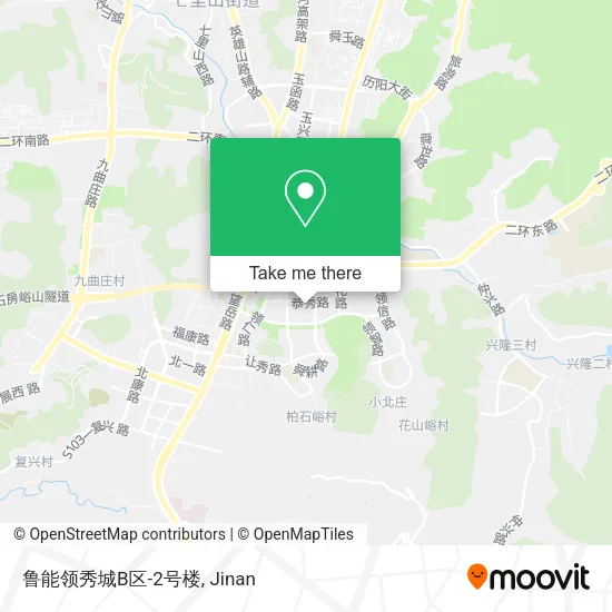 鲁能领秀城B区-2号楼 map