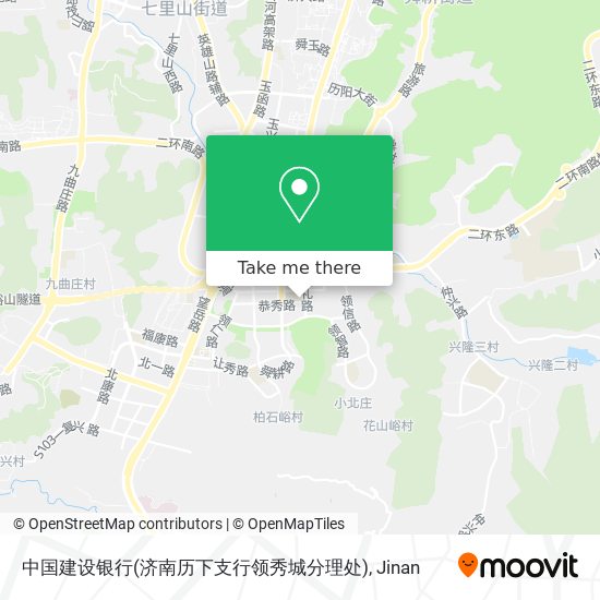 中国建设银行(济南历下支行领秀城分理处) map