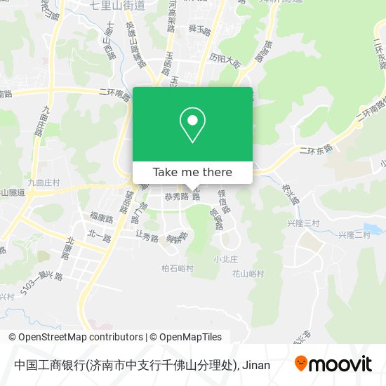 中国工商银行(济南市中支行千佛山分理处) map