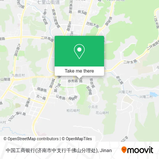 中国工商银行(济南市中支行千佛山分理处) map