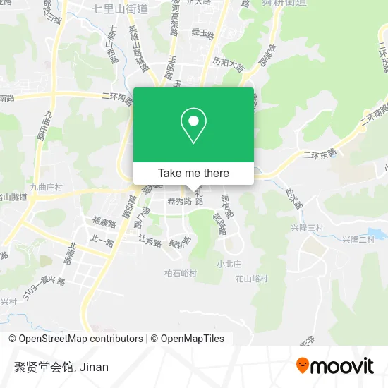 聚贤堂会馆 map