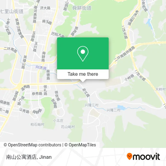 南山公寓酒店 map