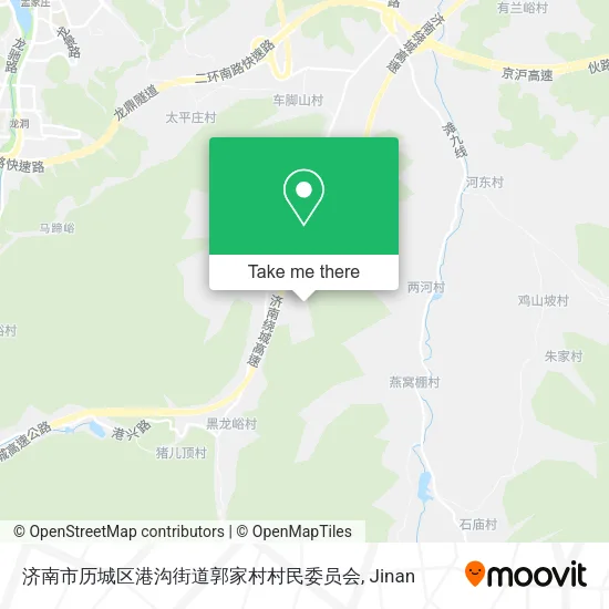 济南市历城区港沟街道郭家村村民委员会 map