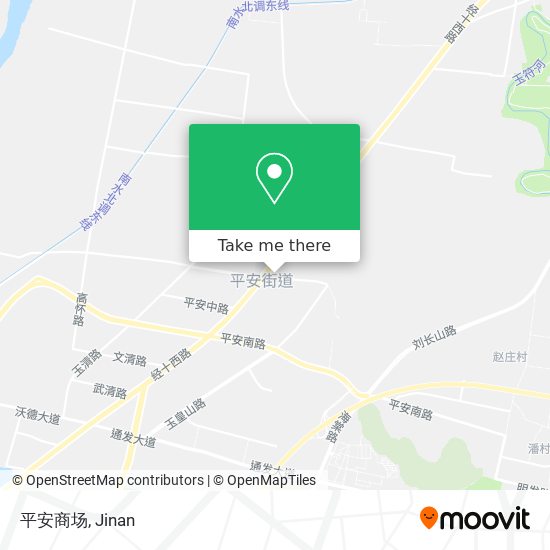 平安商场 map