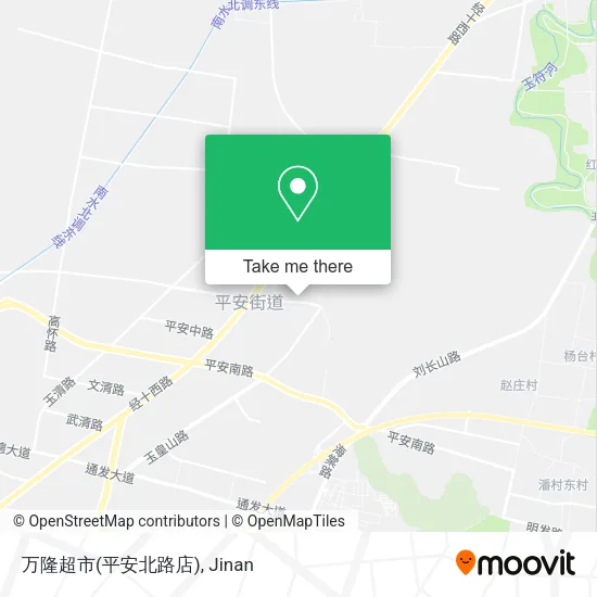 万隆超市(平安北路店) map