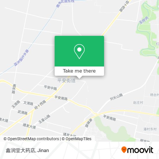 鑫润堂大药店 map