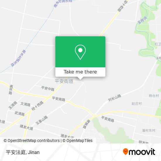 平安法庭 map