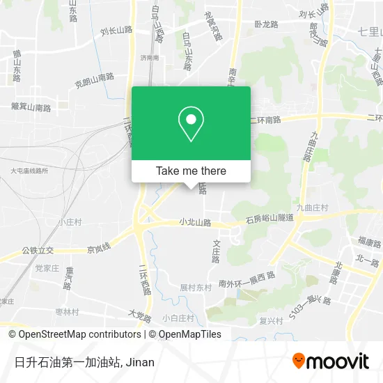 日升石油第一加油站 map