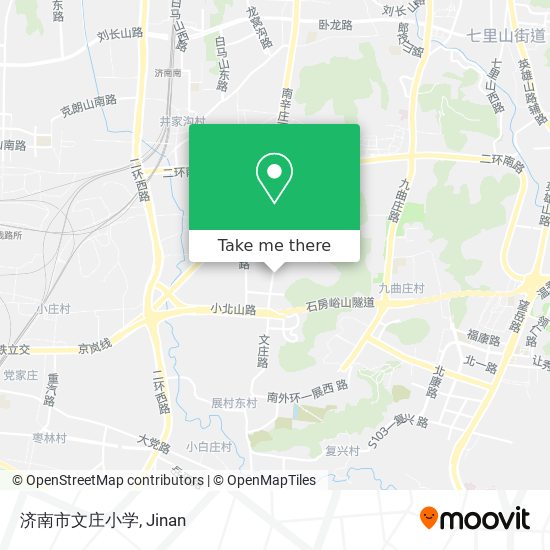 济南市文庄小学 map