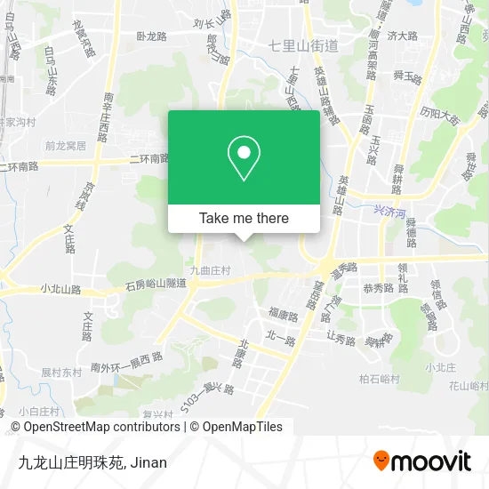 九龙山庄明珠苑 map