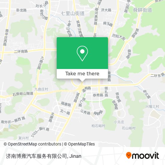 济南博雍汽车服务有限公司 map