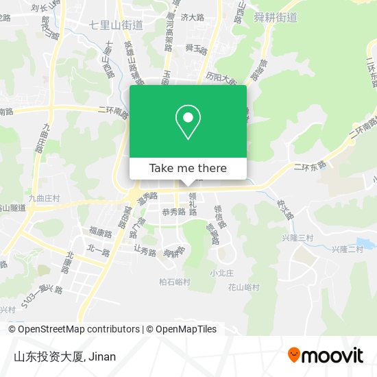 山东投资大厦 map
