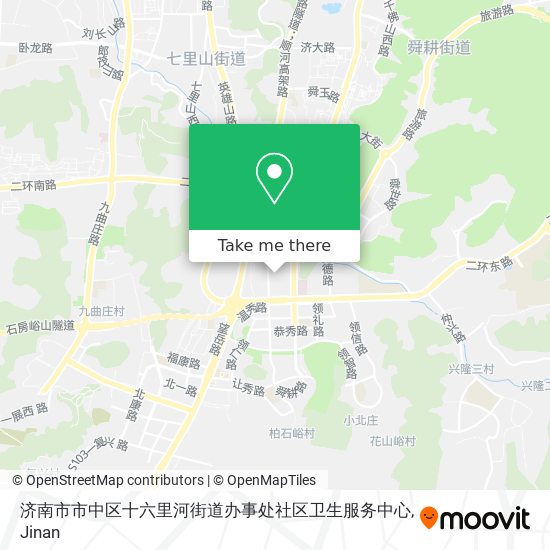 济南市市中区十六里河街道办事处社区卫生服务中心 map