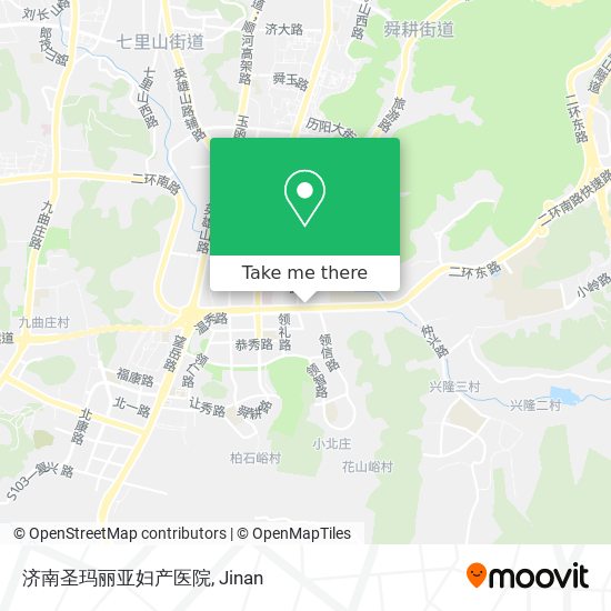 济南圣玛丽亚妇产医院 map