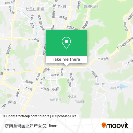 济南圣玛丽亚妇产医院 map