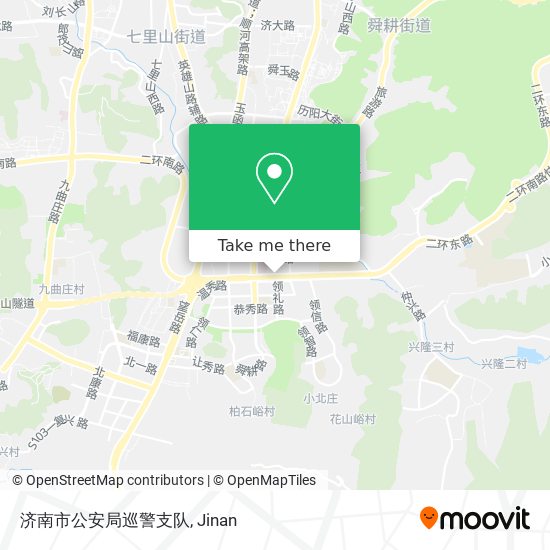 济南市公安局巡警支队 map