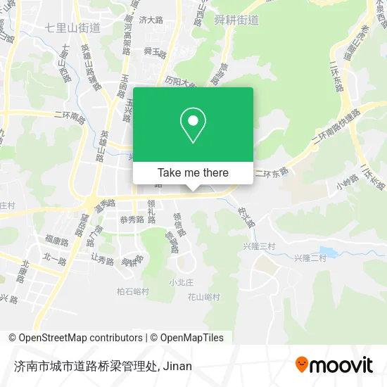 济南市城市道路桥梁管理处 map
