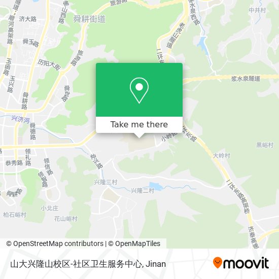 山大兴隆山校区-社区卫生服务中心 map