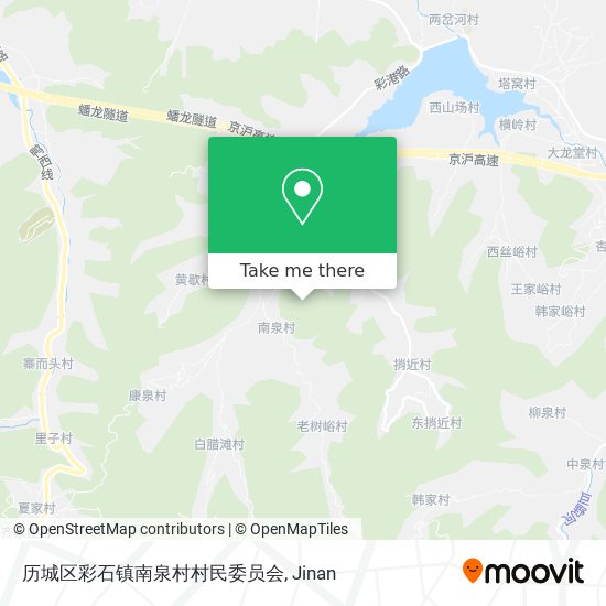 历城区彩石镇南泉村村民委员会 map