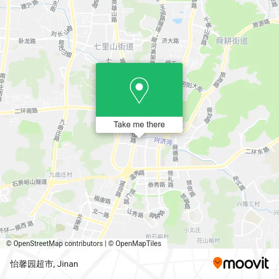 怡馨园超市 map