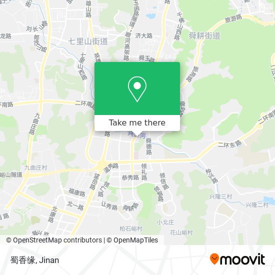 蜀香缘 map