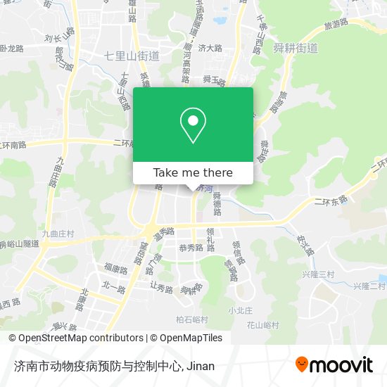 济南市动物疫病预防与控制中心 map