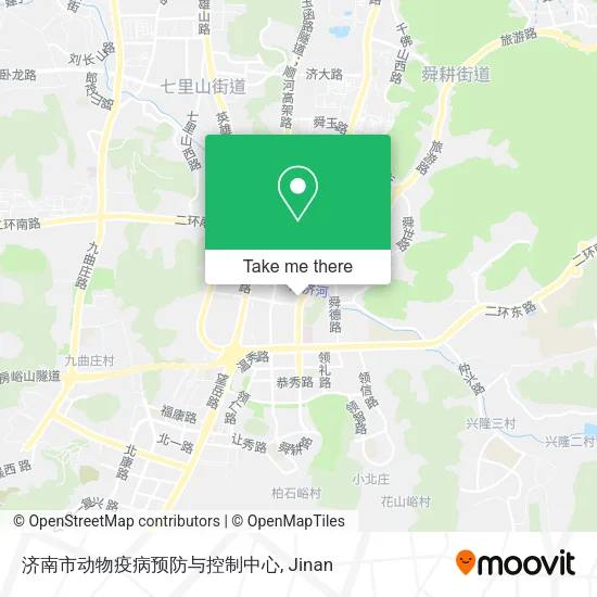 济南市动物疫病预防与控制中心 map