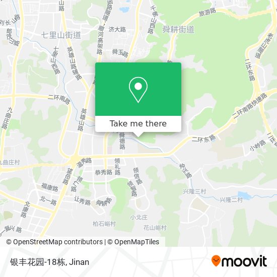 银丰花园-18栋 map