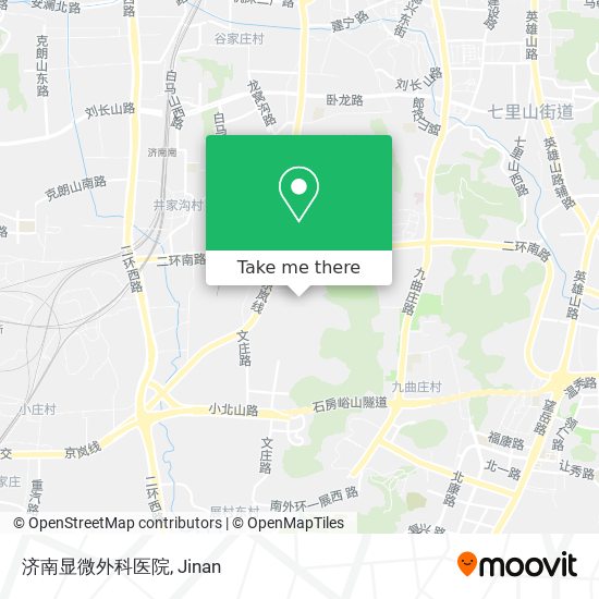 济南显微外科医院 map