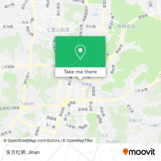 东方红桥 map