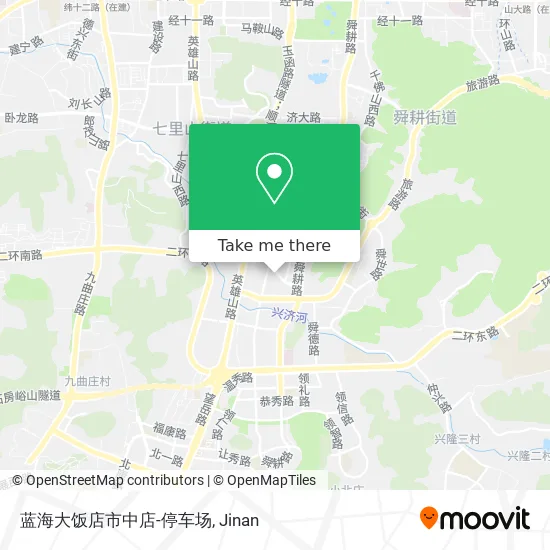 蓝海大饭店市中店-停车场 map