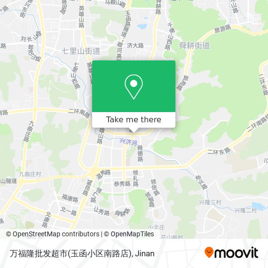 万福隆批发超市(玉函小区南路店) map
