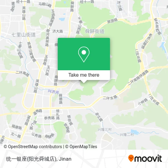 统一银座(阳光舜城店) map